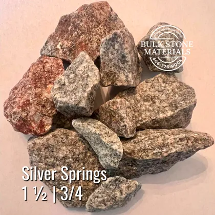 Silver Springs decorative landscape stone