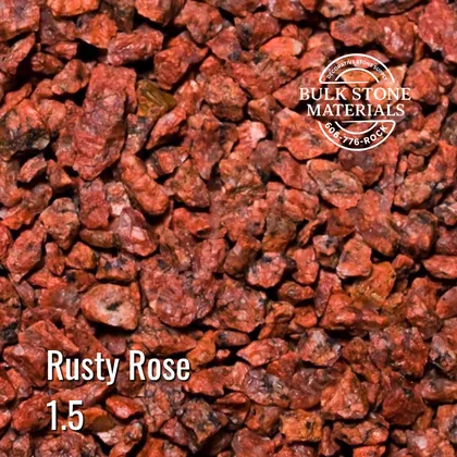 Rusty Rose decorative landscape stone