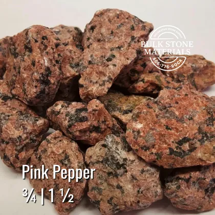 Pink Pepper decorative landscape stone