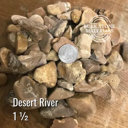 Desert River 1.5 inch landscape stone