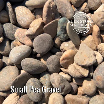 Small Pea Gravel for landscape projects