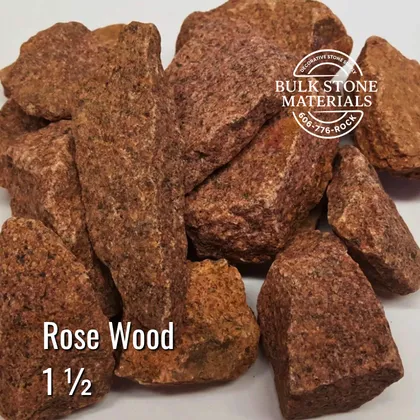 Rose Wood decorative landscape stone