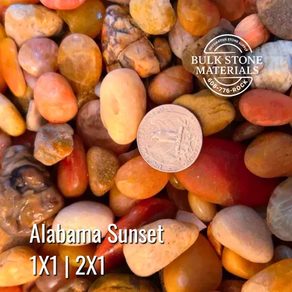 Alabama Sunset decorative landscape stone