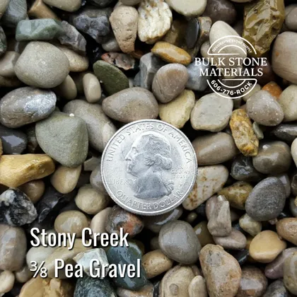 Stony Creek 3/8 pea gravel
