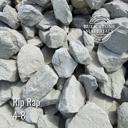 Number 4 limestone aggregate for commercial construction projects
