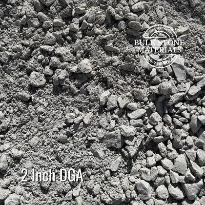 4 inch DGA dense grade aggregate base material