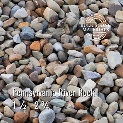 Pennsylvania river rock 1.5-2.75