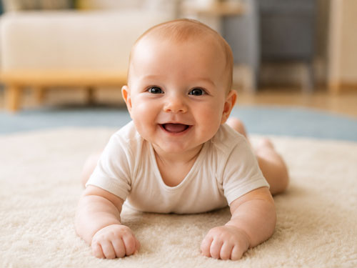 Infant care program at Aventuras Childcare in Eden Prairie.