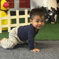 Infant care program at Aventuras Childcare in Eden Prairie.