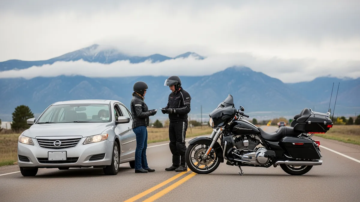 Hit by an Uninsured Driver on Your Motorcycle in Colorado