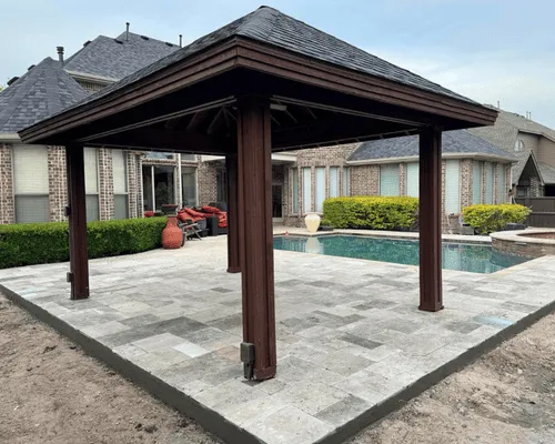 Covered Patio Installation in McKinney