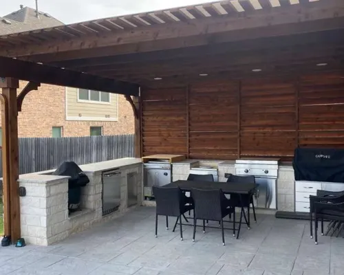 Frisco Pergola Installation