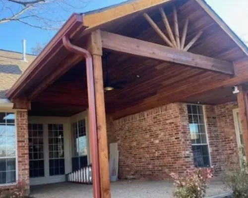 Frisco Covered Patio Installation