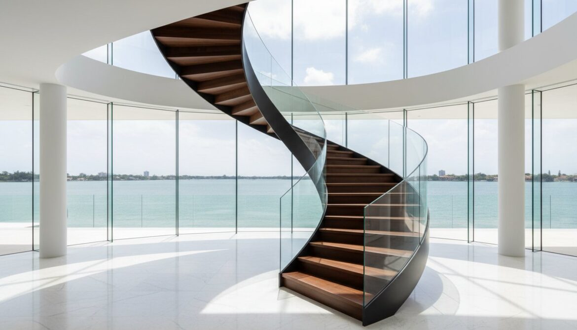 Sculptural Spiral Staircases: The Intersection of Fine Art and Architectural Engineering