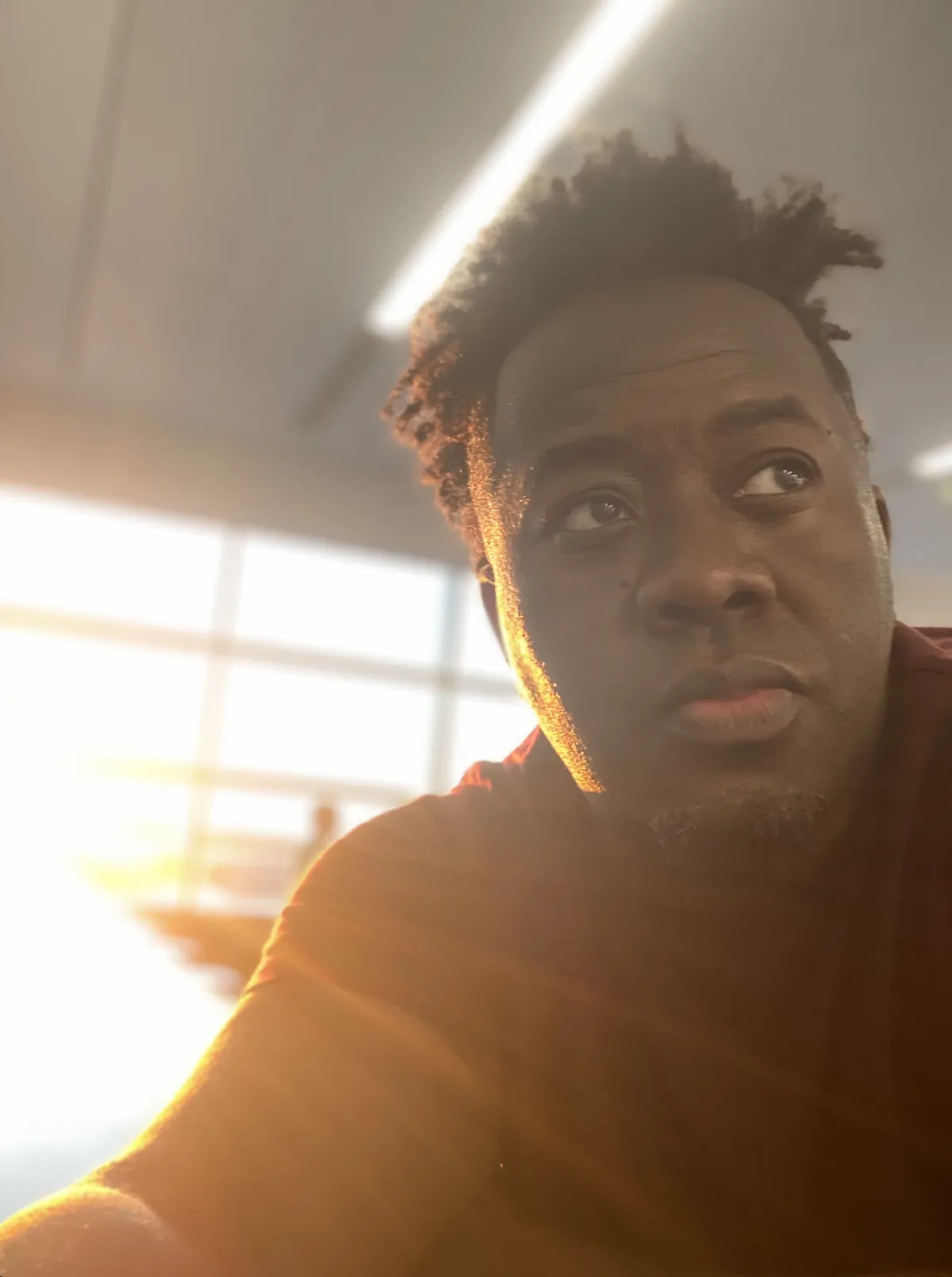 Morganizm performance portrait in studio environment