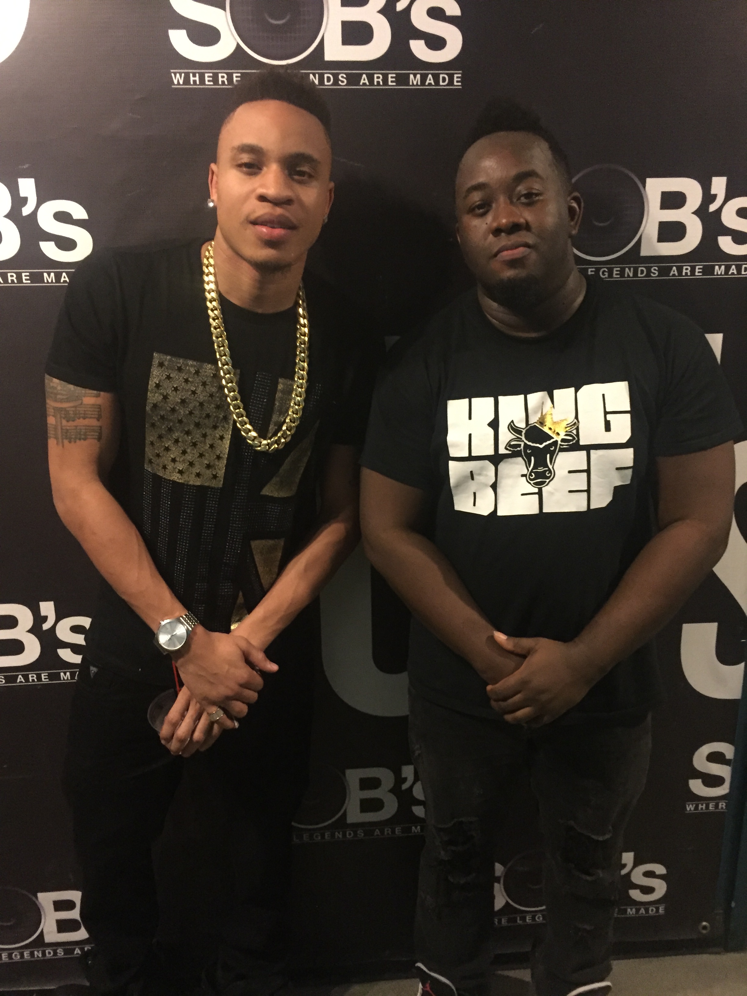 Morganizm performance portrait in studio environment