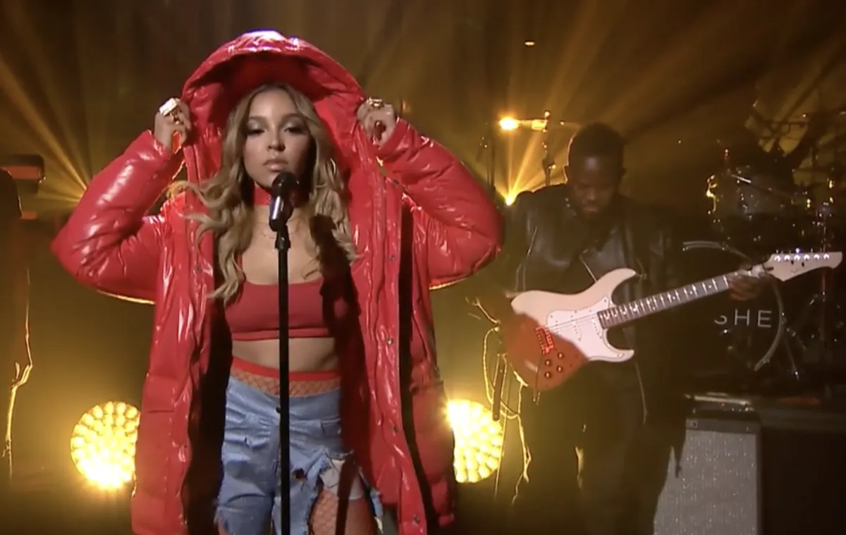 Morganizm performance portrait in studio environment