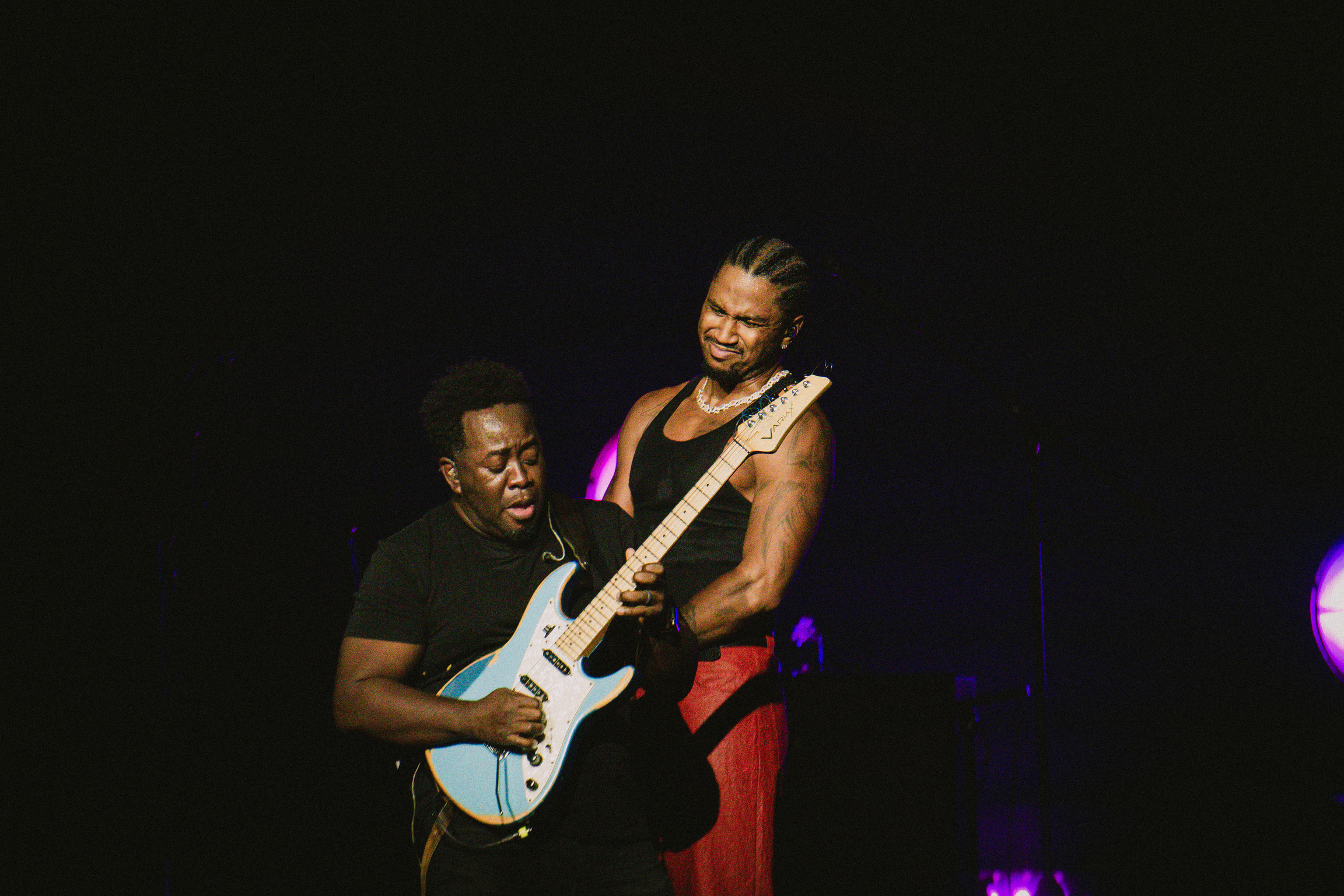 Morganizm performance portrait in studio environment