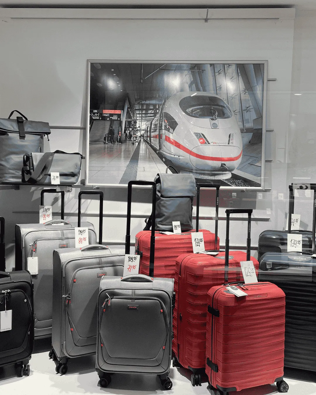 Faber Gifhorn Koffer Schaufenster