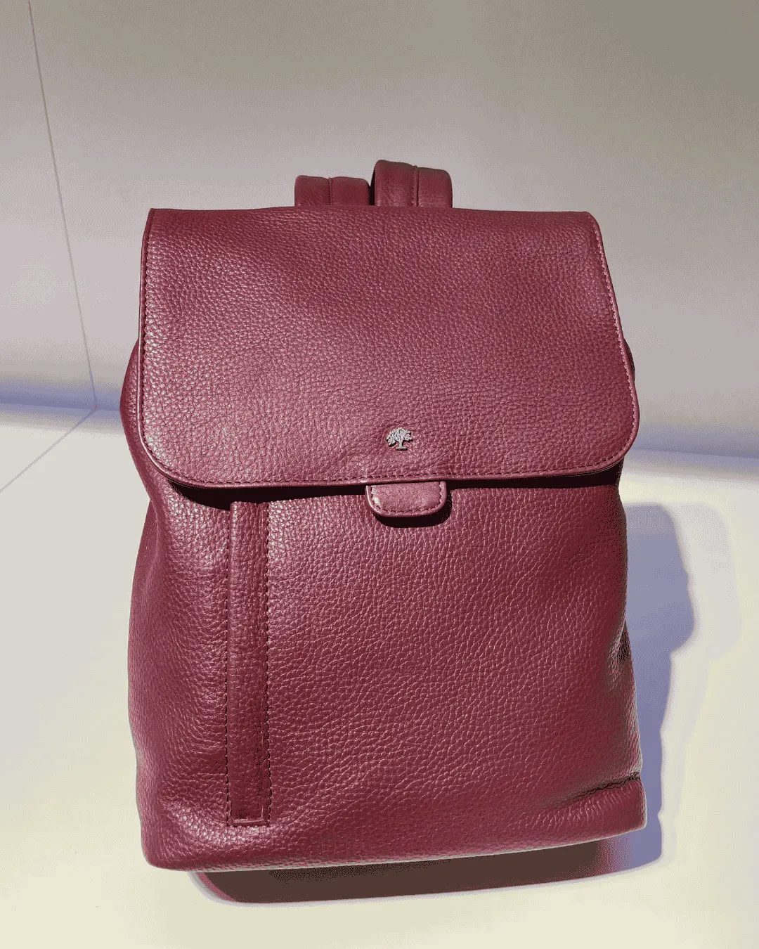 roter Lederrucksack Gifhorn