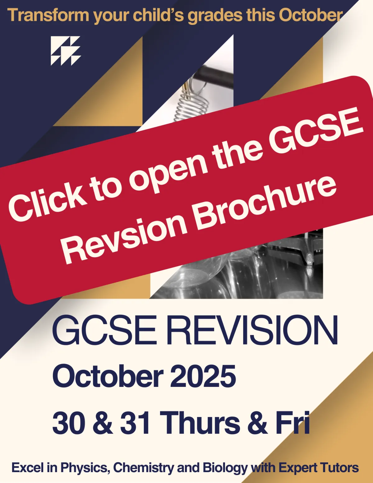 GCSE Science Revision Course October half-term