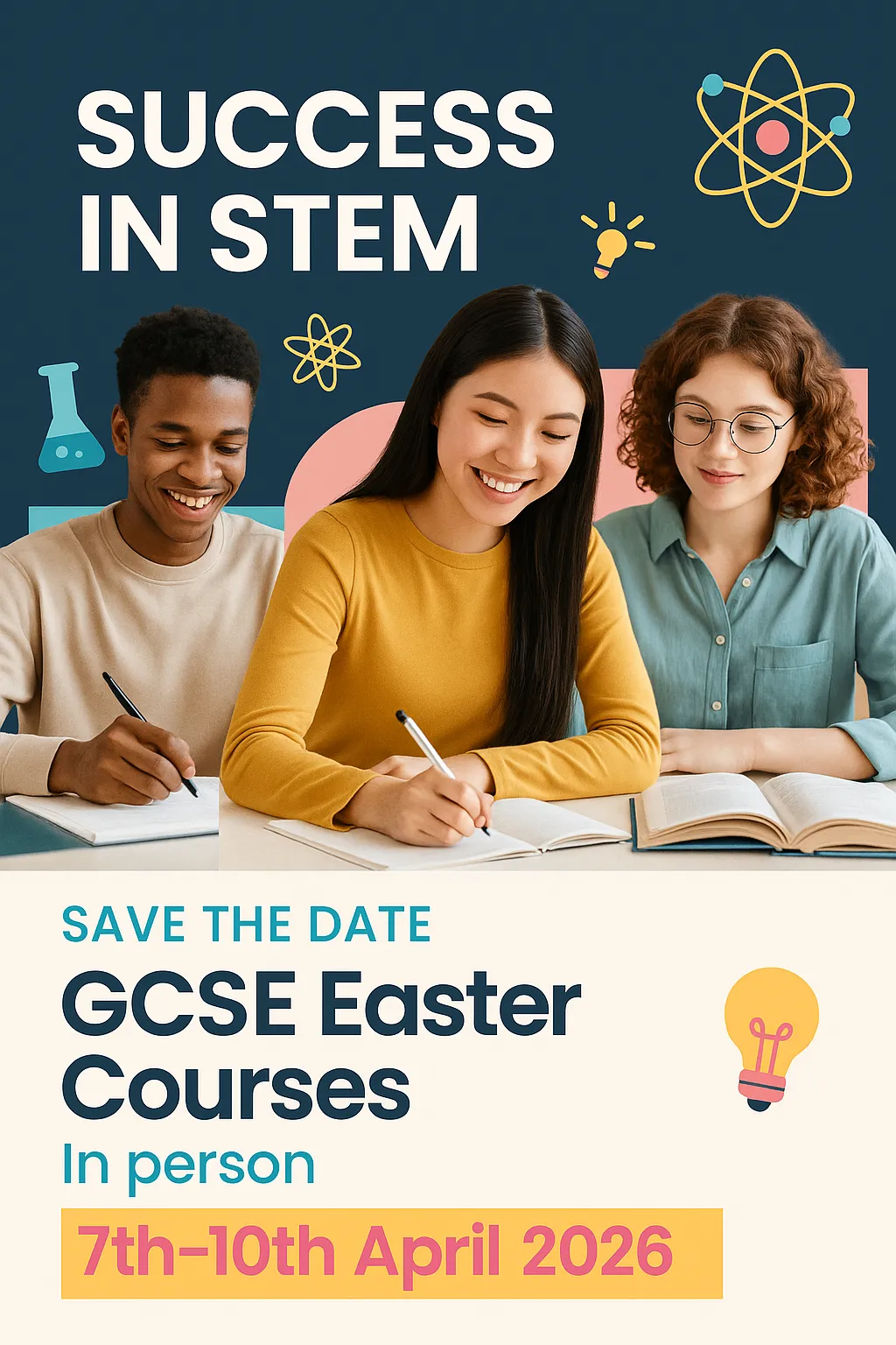 Summer Science gcse and A Level courses