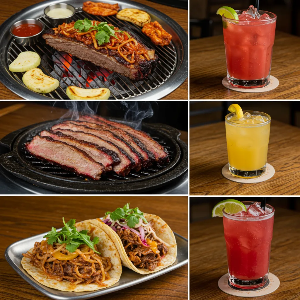 A high-end DFW builder's design center showing various samples of flooring, cabinetry, and countertops with a digital budget overlay.