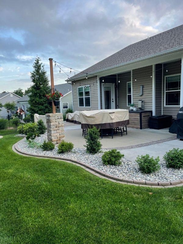 landscape rock redesign in wentzville mo by ac outdoors