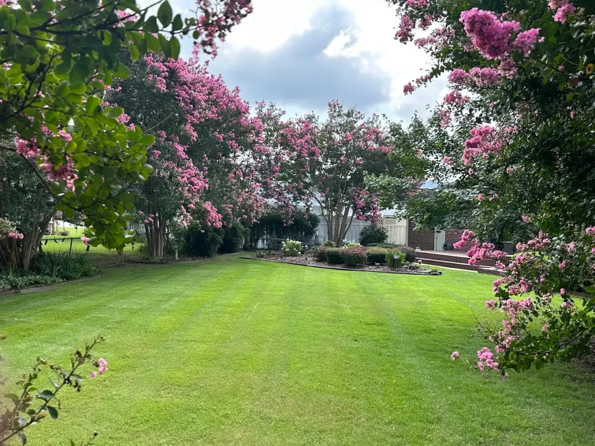 Pristine custom landscaping project in Huntsville, North Alabama