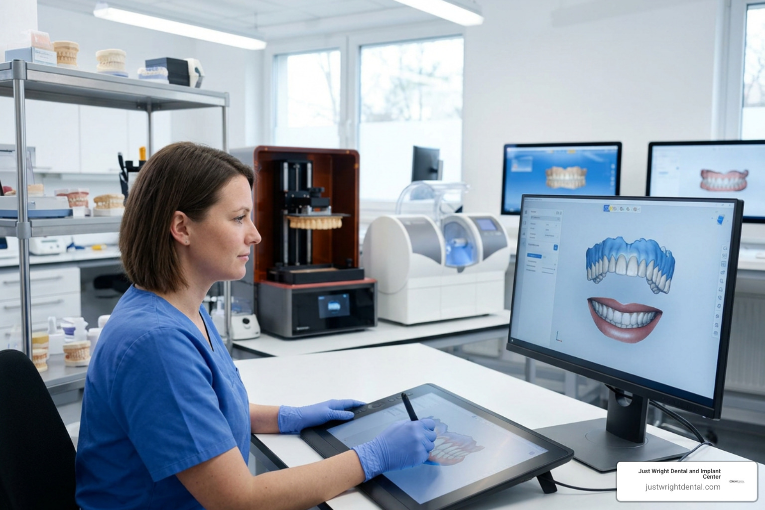 Digital dentures