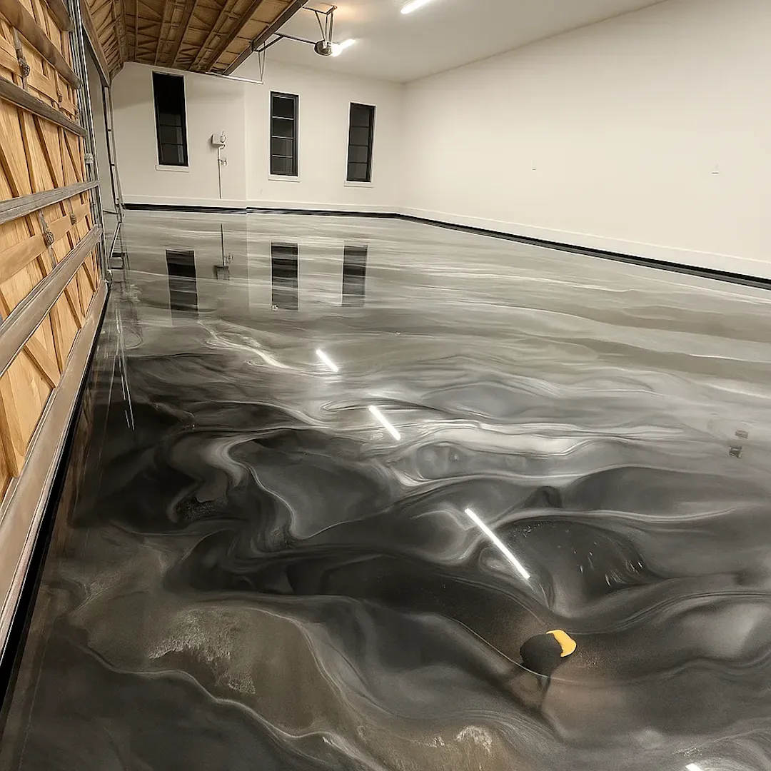 Colorado Flake Epoxy Flooring