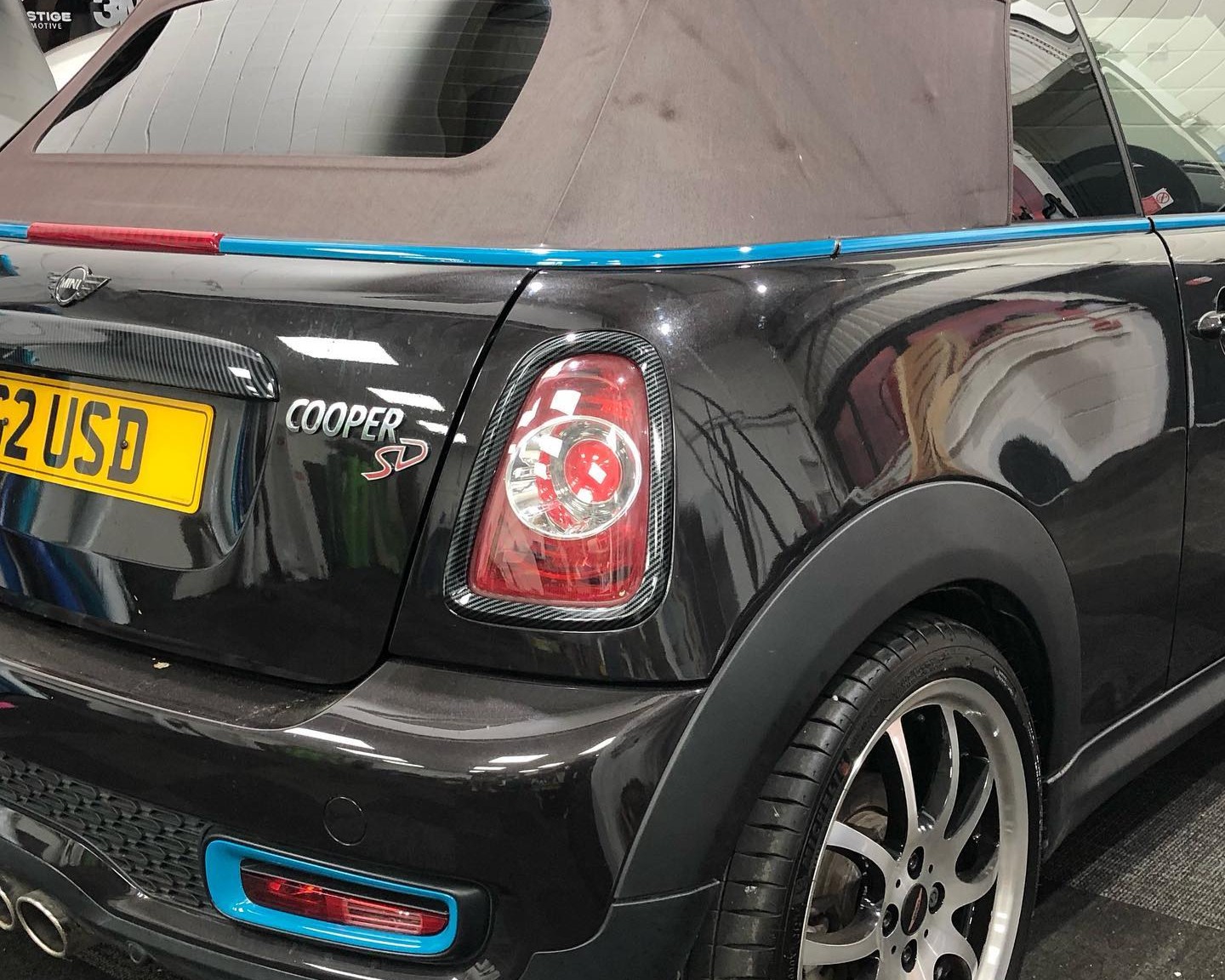 Mini Cooper f56 chrome delete