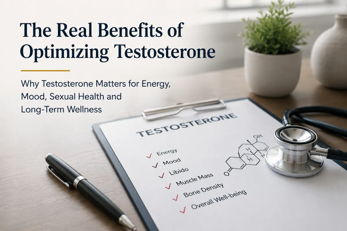 Testosterone hormone evaluation for women and men at AdoreU