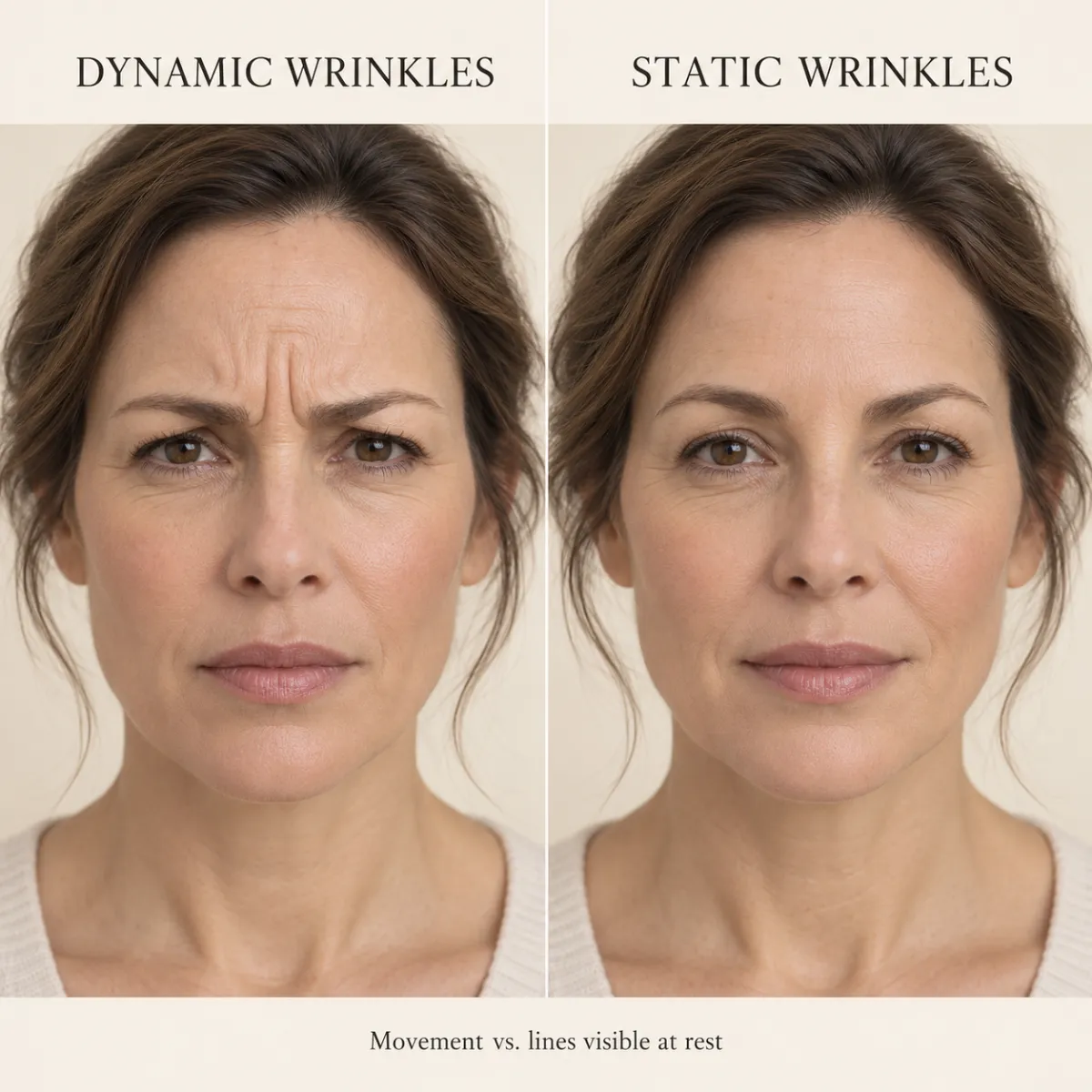 Learn the difference between dynamic and static wrinkles, how wrinkle relaxers work, and how Microtox differs from traditional injections.