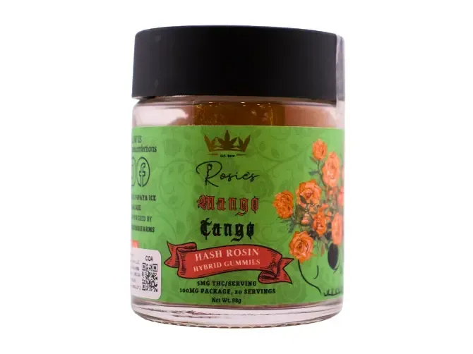 Rosie’s Cannabis brand available at Cannabis Maximus in Brattleboro, Vermont