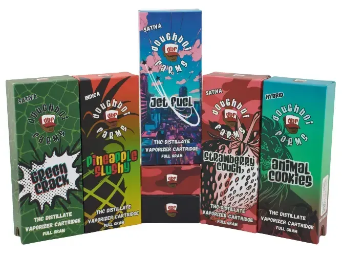 Doughboi Farms cannabis brand available at Cannabis Maximus in Brattleboro, Vermont