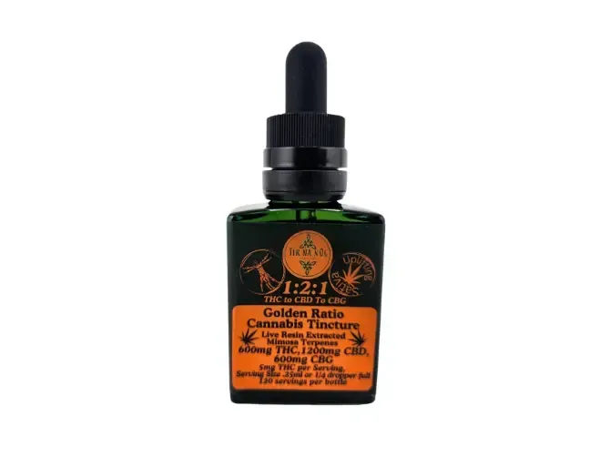 Tir Na Nog cannabis tincture brand available at Cannabis Maximus in Brattleboro, Vermont