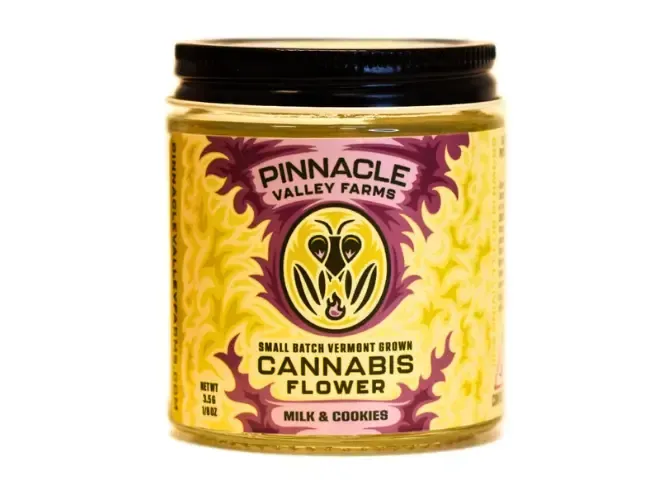 Pinnacle Valley Farms Vermont cannabis brand carried by Cannabis Maximus