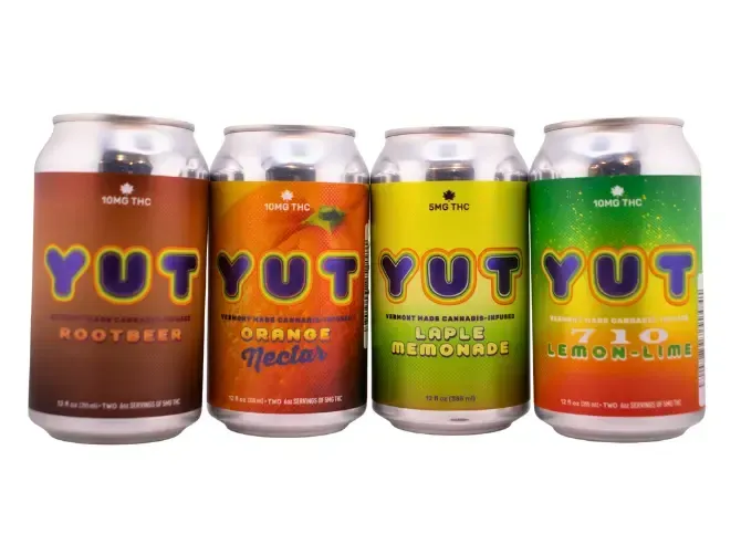 Yut cannabis brand available at Cannabis Maximus in Brattleboro, Vermont