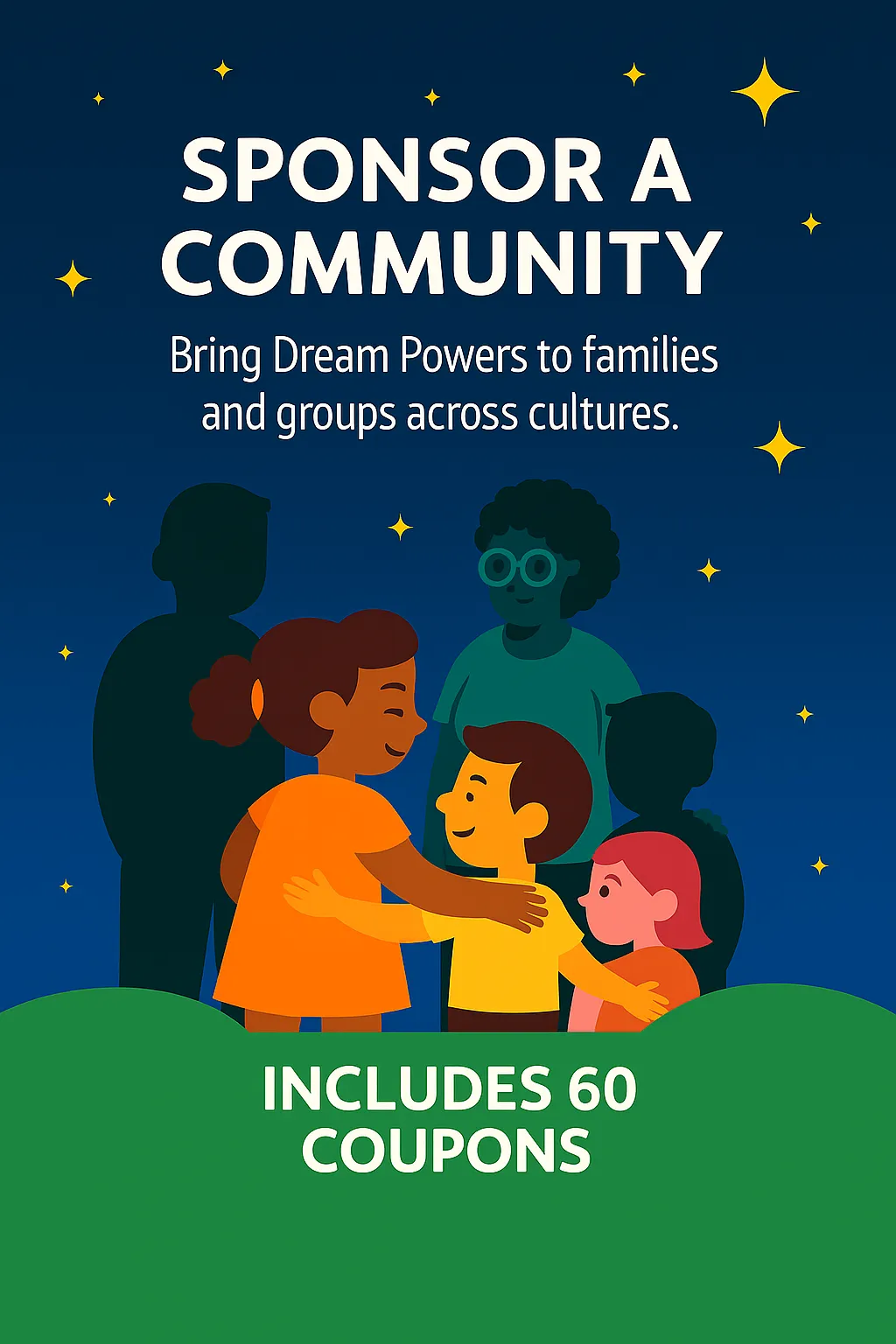 60 Coupons - Sponsor A Community