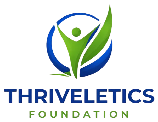 Thriveletics Foundation logo representing youth athlete development nonprofit