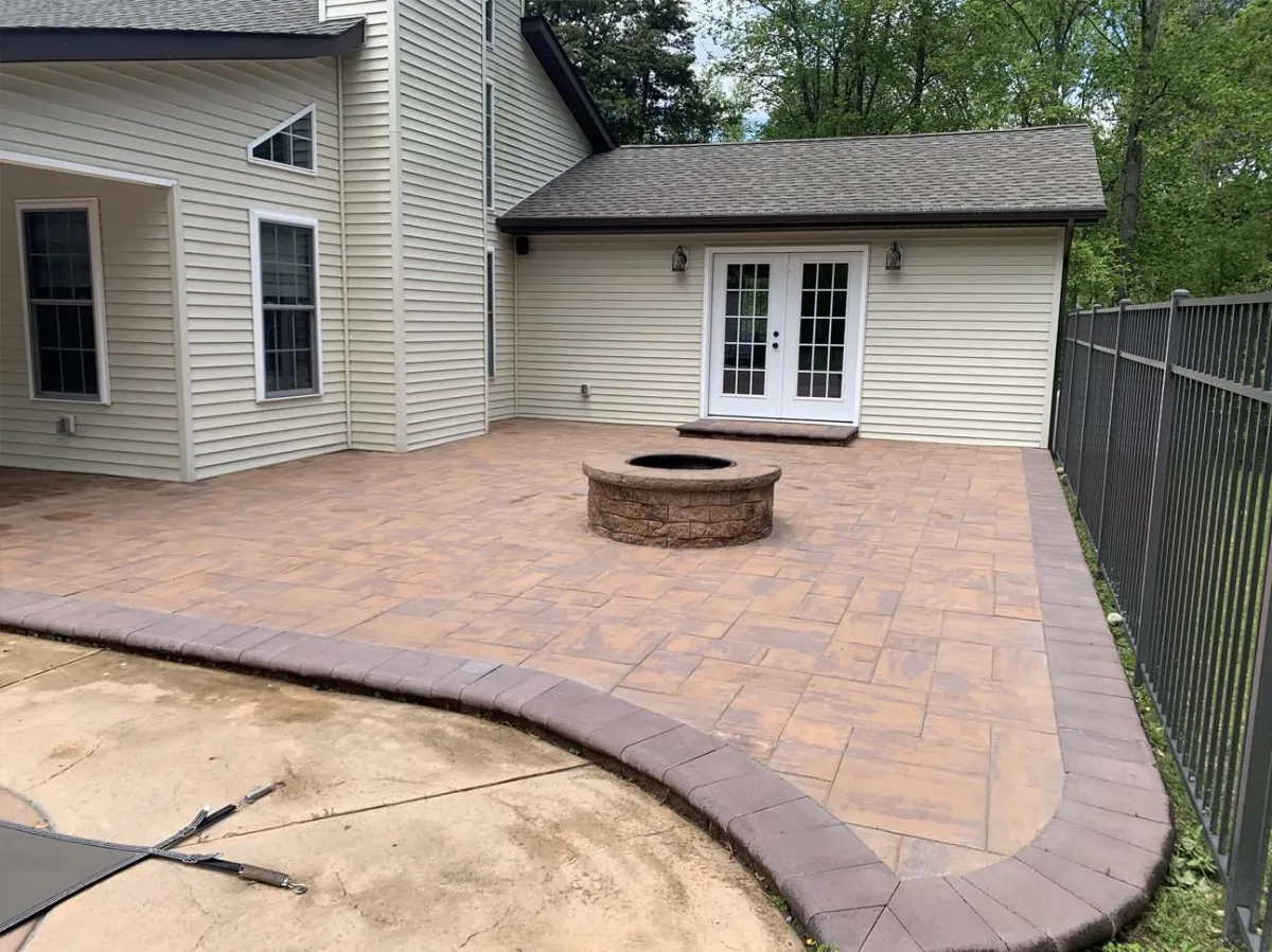 Deptford Concrete builds and installs Patio