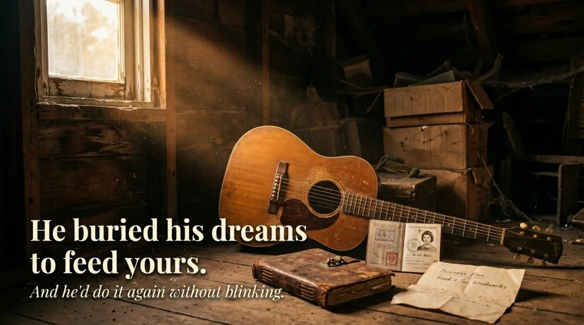 He Buried His Dreams to Feed Yours