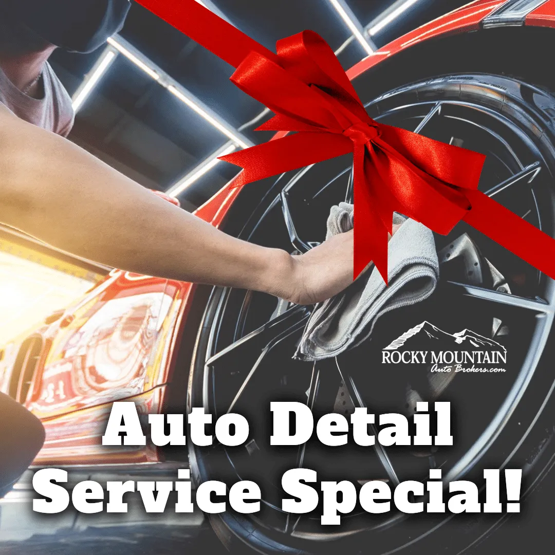 Auto Detail, vehicle detail, detail special, colorado springs vehicle detail, auto detail holiday package, service package gifts