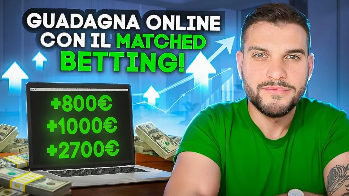 GUADAGNA ONLINE CON IL MATCHED BETTING!