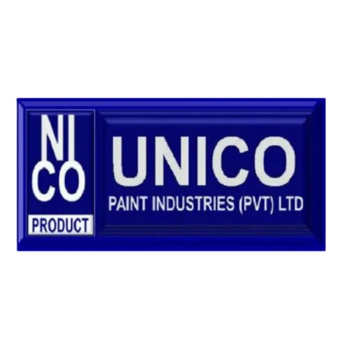 Unico Pain Industries PVT LTD logo Png. in blue colour