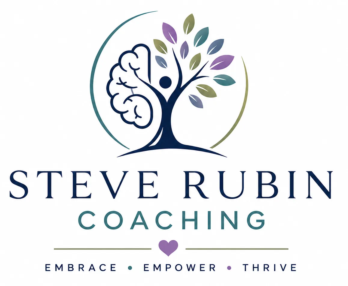 Steve Rubin Coaching with tree logo