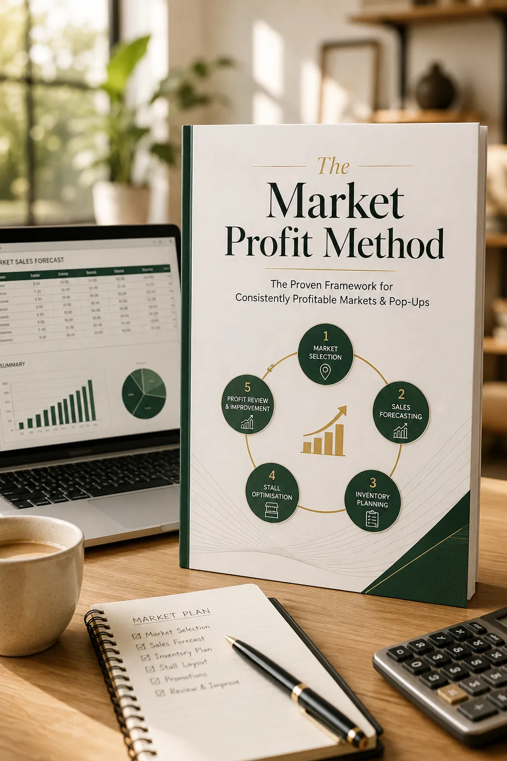 Visual diagram of the Market Profit Method growth strategy