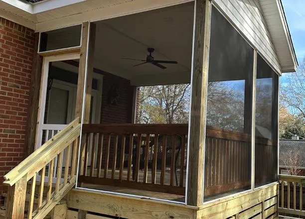 Screen Porch additions in Lexington, SC