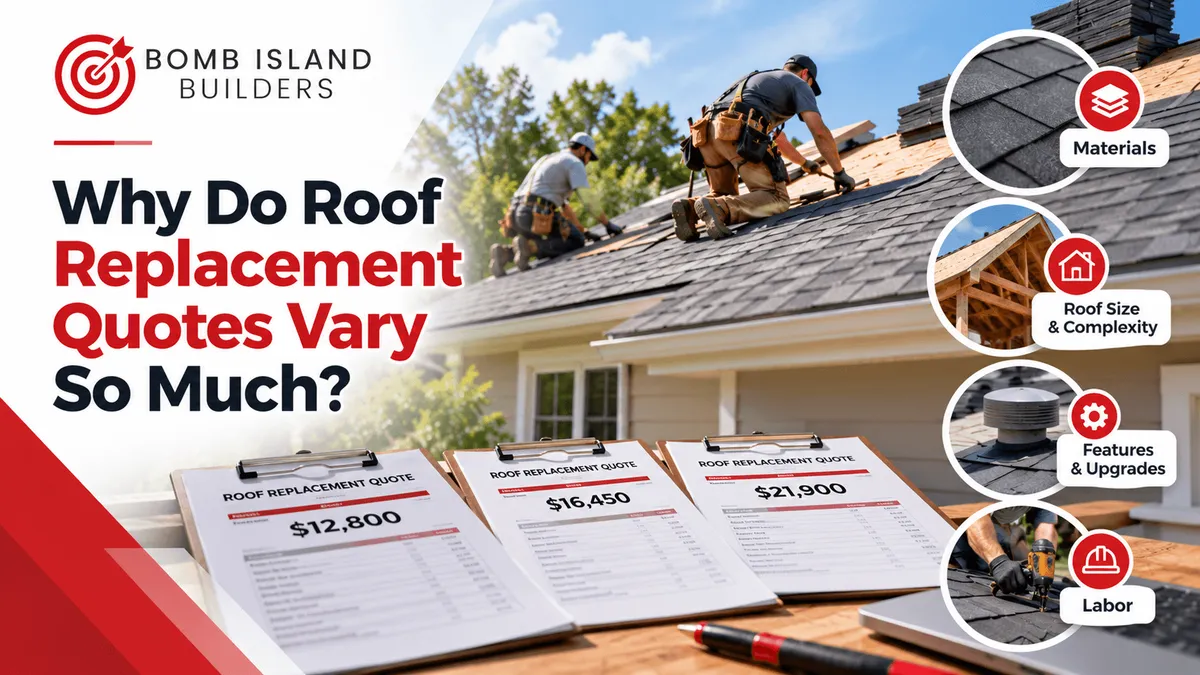 Why Do Roof Replacement Quotes Vary So Much?